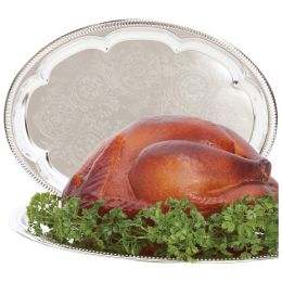 Oval Serving Tray; Sterling craft Â®