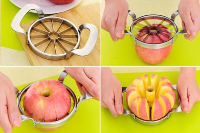 12 Petals Fruit Cutter Apple Cutter -Make Your Fruit Perfect Beauty