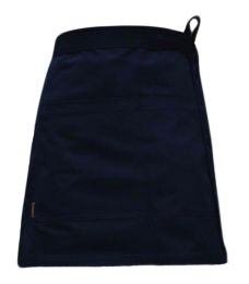 High Quality Cotton Fabrics Apron Large Size Pocket Precision Sewing-Blue