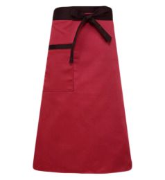 Decent Chef Bust Apron High Quality For Male-Red