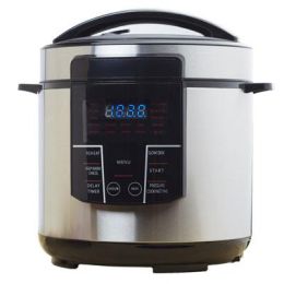 6 Quart Digital Pressure Multi Cooker   Brentwood ;  1000 watt;  One- touch cooking buttons.